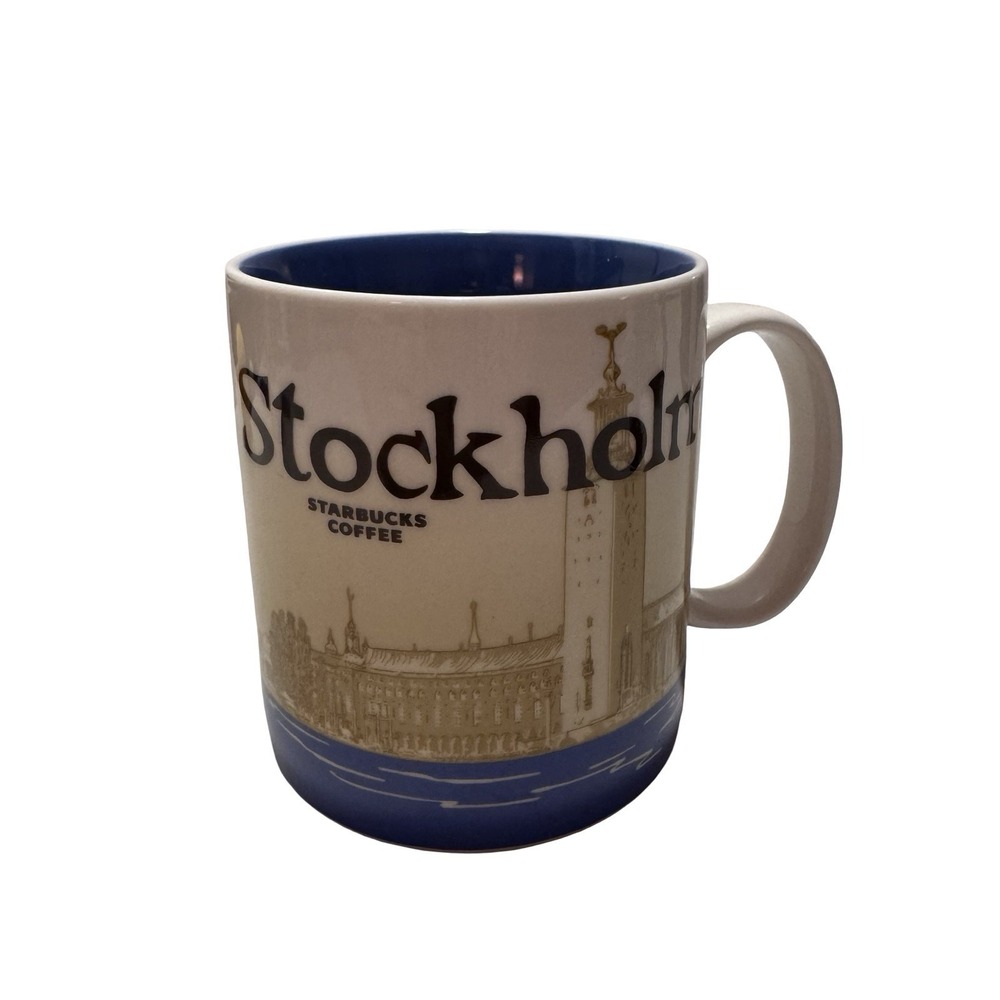 Starbucks Stockholm 2012 World Cities Collector Mug 16oz